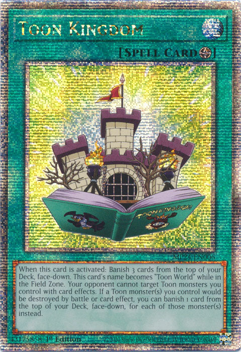 Toon Kingdom - MP24-EN006 - Quarter Century Secret Rare - 1st Edition