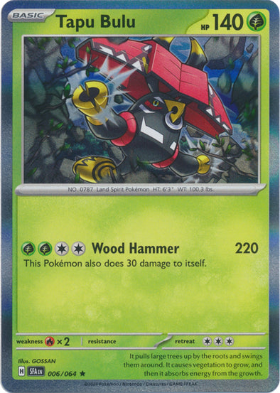 Tapu Bulu - 006/064 - Rare