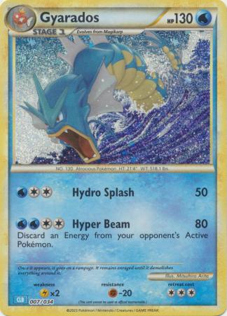 Gyarados - 007/034 - Holo Promo