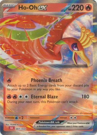 Ho-Oh ex - 007/034 - Holo Promo