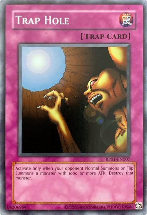 Trap Hole (2020 Date Reprint) - RP01-EN007 - Common