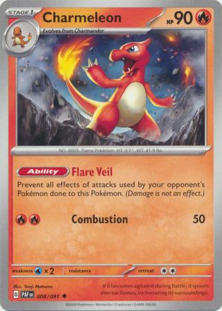 Charmeleon - 008/091 - Uncommon