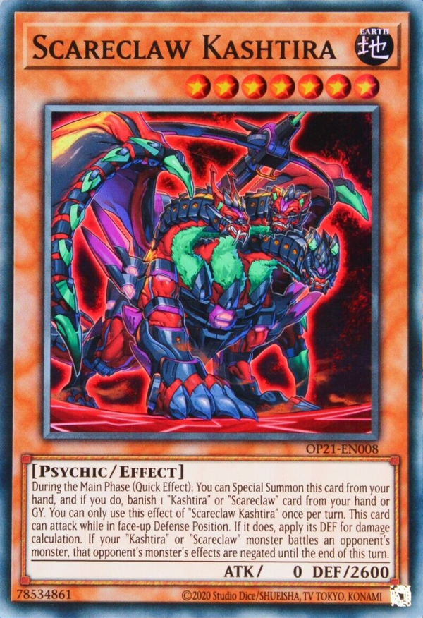 Scareclaw Kashtira - OP21-EN008 - Super Rare - Unlimited