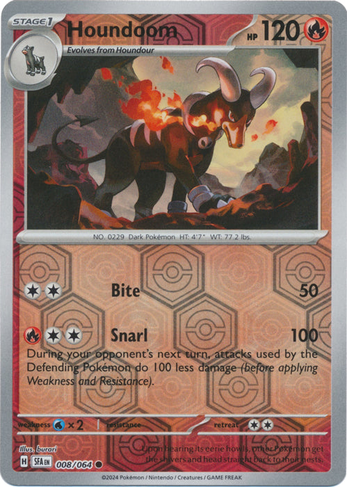 Houndoom - 008/064 - Common - Reverse Holo