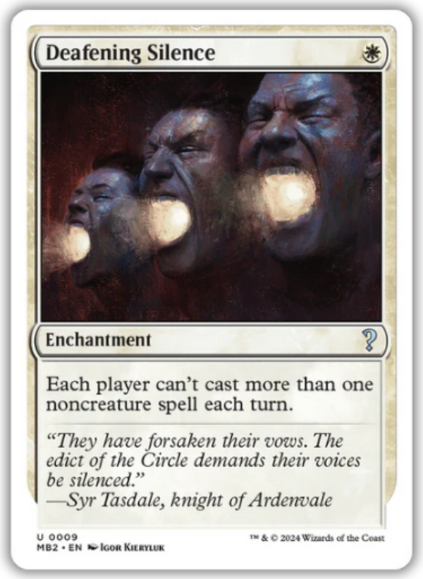 Deafening Silence (MB2)