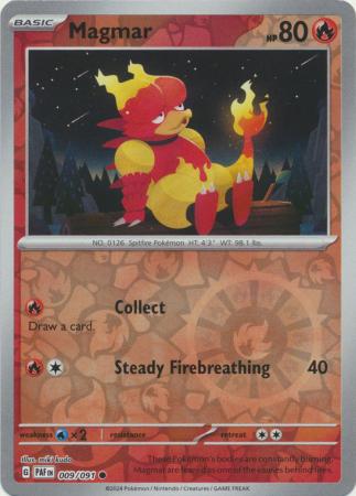 Magmar - 009/091 - Common - Reverse Holo