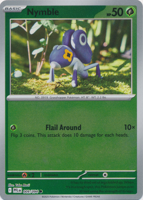 Nymble - 009/094 - Common - Reverse Holo