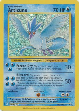 articuno pokemon card promo 401 Games Canada - Articuno - 009/034