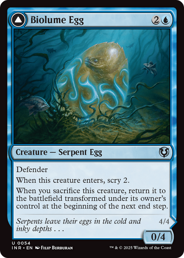 Biolume Egg // Biolume Serpent (INR)