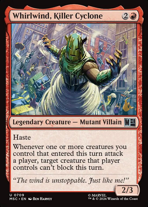Whirlwind, Killer Cyclone (MSC)