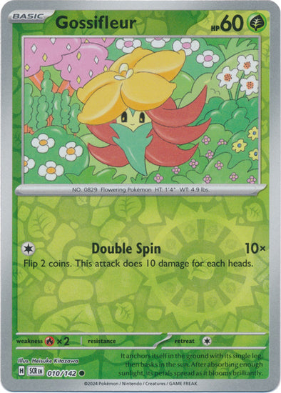 Gossifleur - 010/142 - Common - Reverse Holo