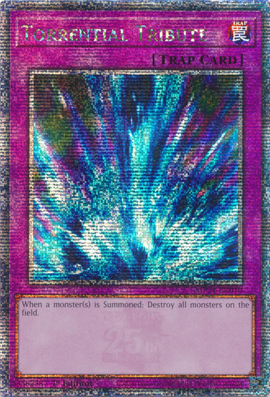 Torrential Tribute - MP24-EN010 - Quarter Century Secret Rare - 1st Edition