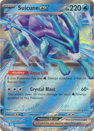 Suicune ex - 010/034 - Holo Promo