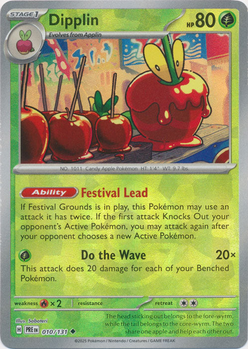 Dipplin (Poke Ball Pattern) - 010/131 - Uncommon