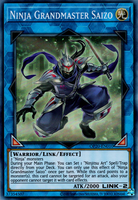 Ninja Grandmaster Saizo - OP20-EN010 - Super Rare - Unlimited