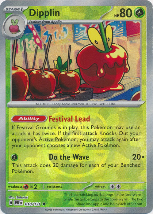 Dipplin (Master Ball Pattern) - 010/131 - Uncommon
