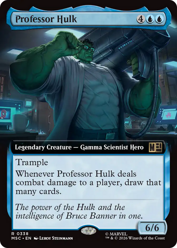 Professor Hulk - Extended Art (MSC) (Pre-Order)