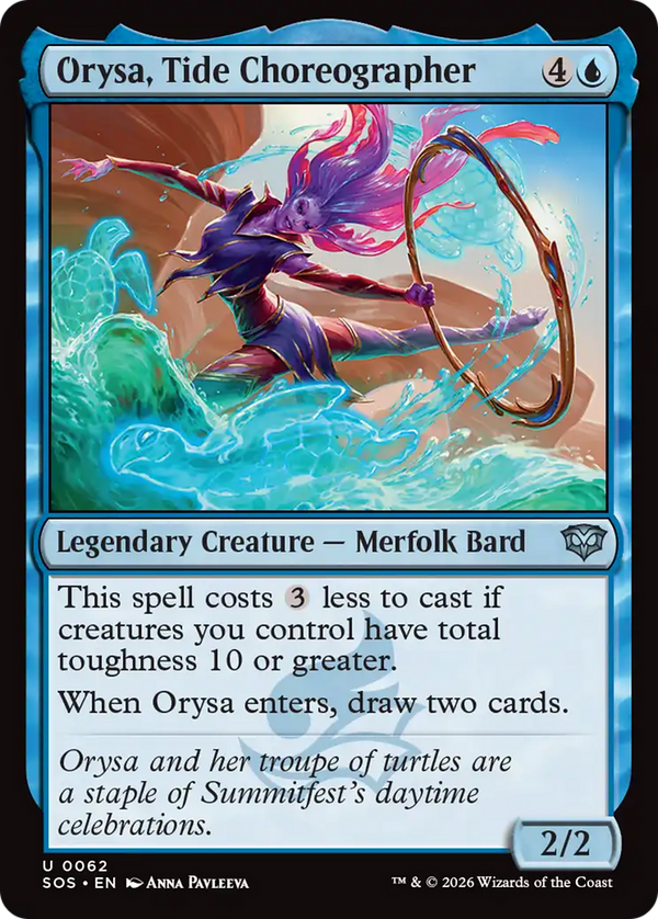 Orysa, Tide Choreographer (SOS)