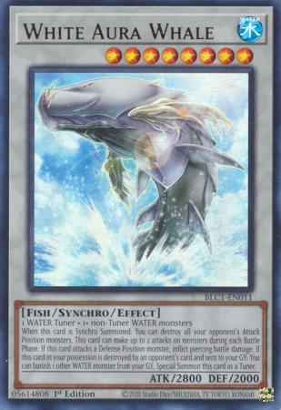 White Aura Whale - BLC1-EN011 - Ultra Rare - 1st Edition