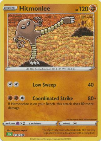 Hitmonlee - 011/034 - Holo Promo