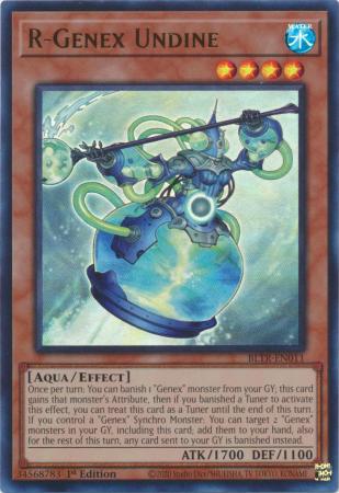 R-Genex Undine - BLTR-EN011 - Ultra Rare - 1st Edition