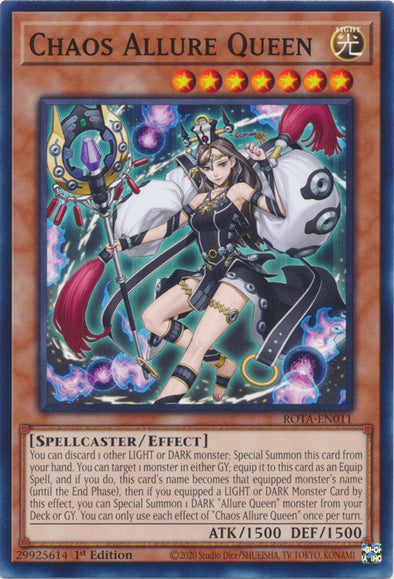 Chaos Allure Queen - ROTA-EN011 - Common - 1st Edition