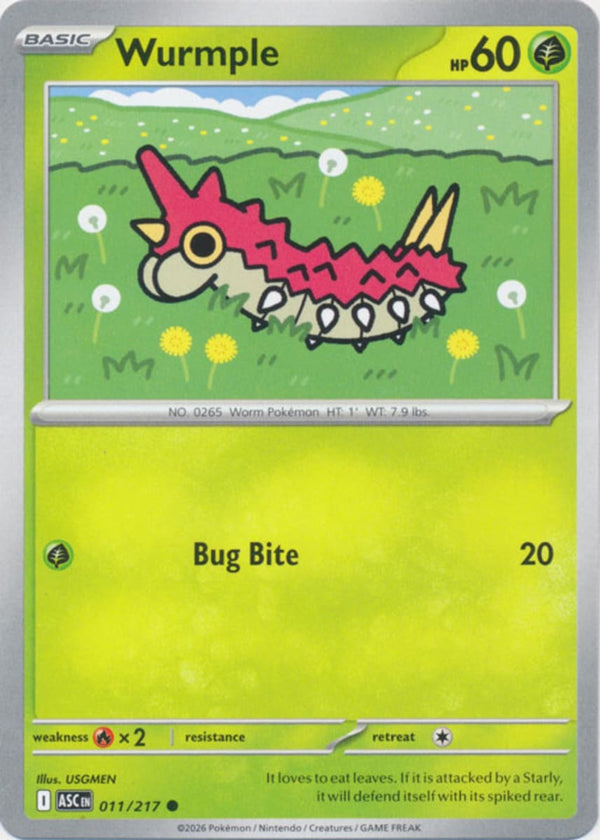 Wurmple - 011/217 - Common