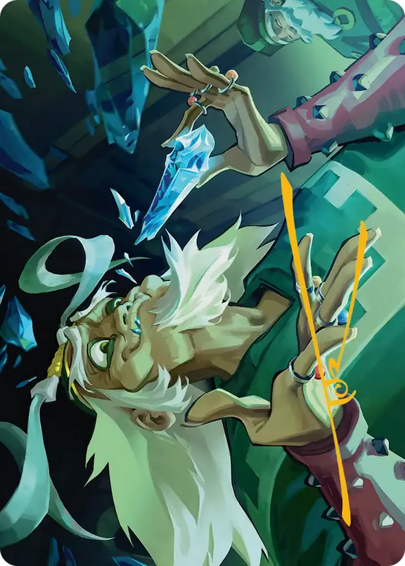Bumi, King of Three Trials - Art Series (Gold-Stamped Signature) (ATLA)