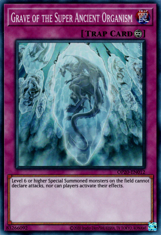 Grave of the Super Ancient Organism - OP20-EN012 - Super Rare - Unlimited