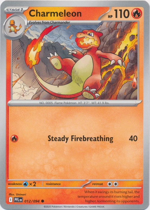 Charmeleon - 012/094 - Common