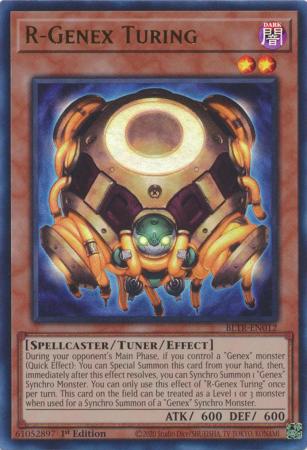 R-Genex Turing - BLTR-EN012 - Ultra Rare - 1st Edition