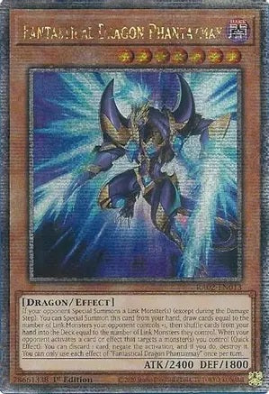 Fantastical Dragon Phantazmay - RA02-EN013 - Quarter Century Secret Rare - 1st Edition