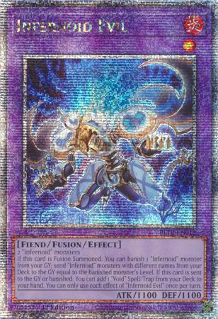 Infernoid Evil - BLTR-EN013 - Quarter Century Secret Rare - 1st Edition