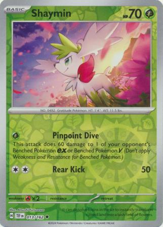 Shaymin - 013/162 - Uncommon - Reverse Holo