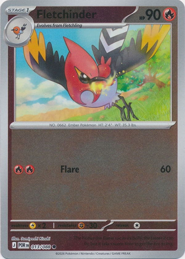 Fletchinder - 013/088 - Common - Reverse Holo
