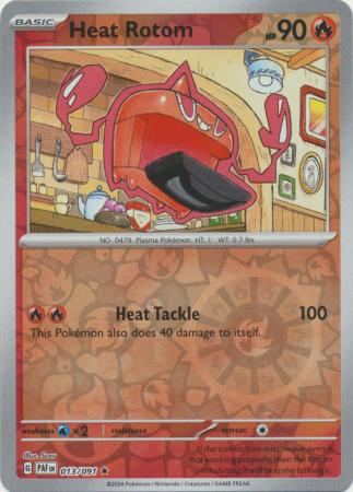 Heat Rotom - 013/091 - Rare - Reverse Holo