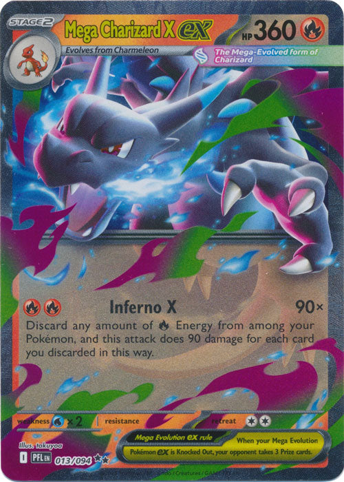401 Games Canada - Mega Charizard X ex - 013/094 - Double Rare