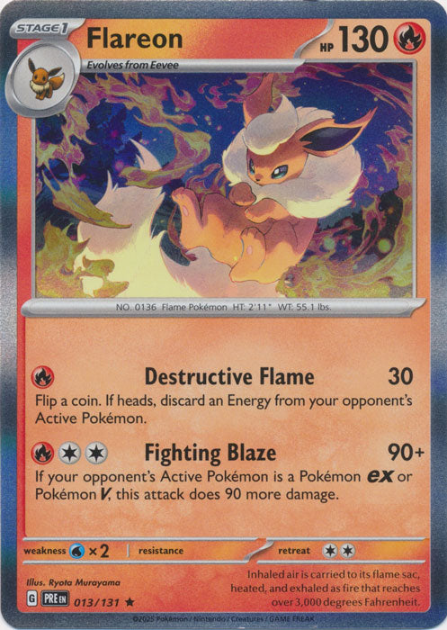 Flareon - 013/131 - Rare