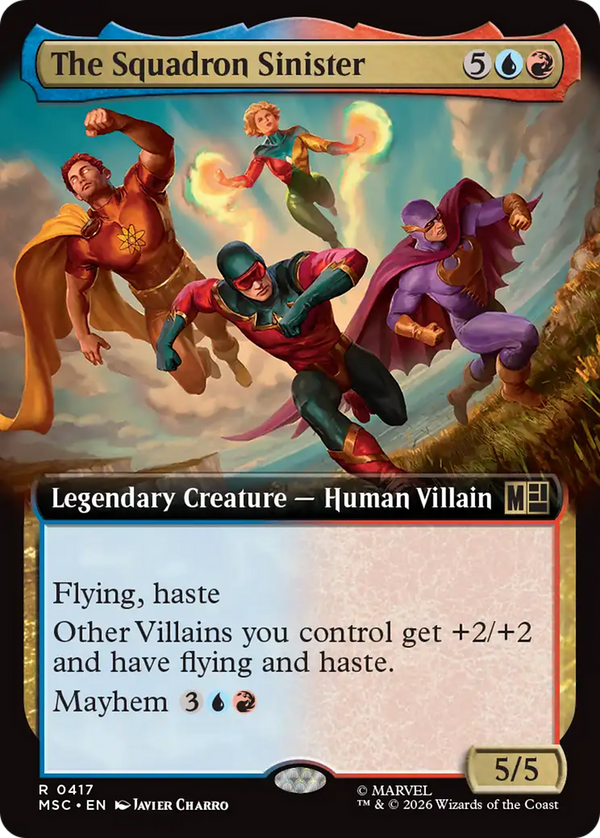 The Squadron Sinister - Extended Art (MSC) (Pre-Order)