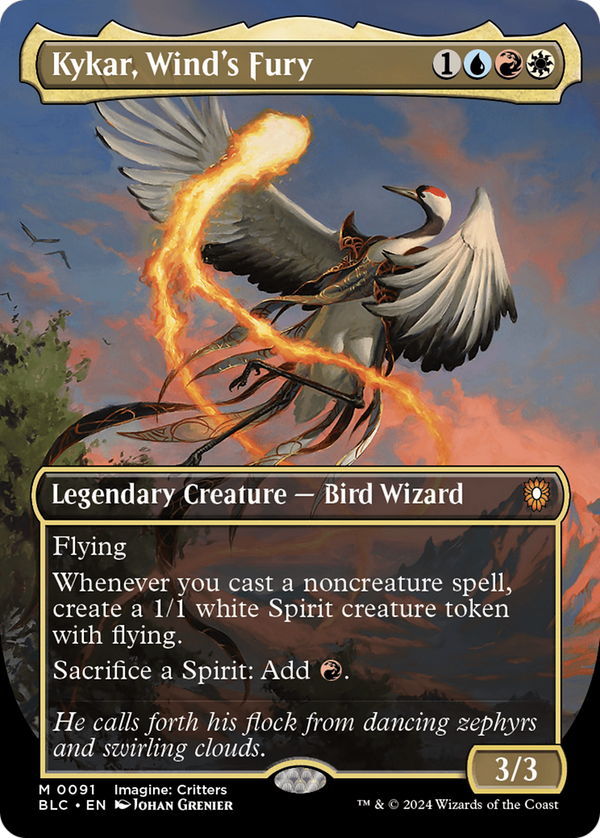 Kykar, Wind's Fury - Borderless (BLC)