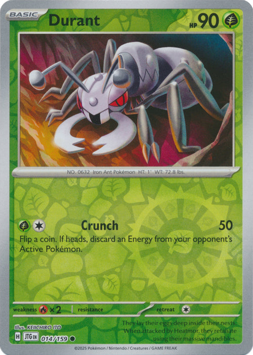 Durant - 014/159 - Common - Reverse Holo