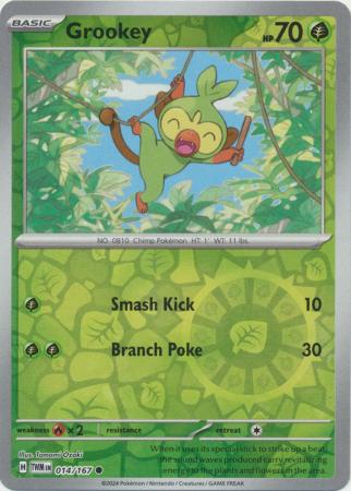 Grookey - 014/167 - Common - Reverse Holo