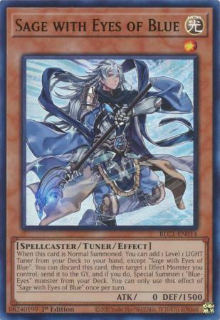 Sage with Eyes of Blue - BLC1-EN014 - Ultra Rare - 1st Edition