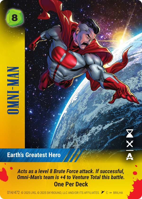 Earth's Greatest Hero - SKY-014 - Common