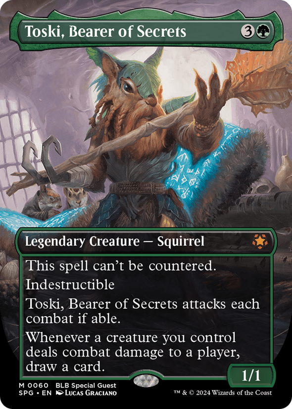 Toski, Bearer of Secrets - Borderless (SPG)