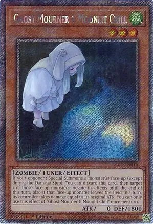 Ghost Mourner & Moonlit Chill (Platinum Secret Rare) - RA02-EN015 - Platinum Secret Rare - 1st Edition