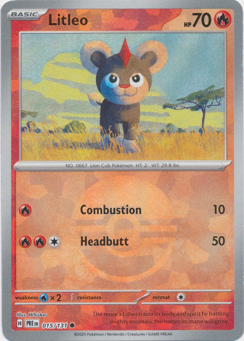 Litleo (Poke Ball Pattern) - 015/131 - Common