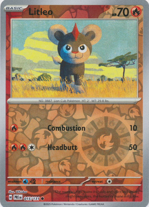 Litleo - 015/131 - Common - Reverse Holo