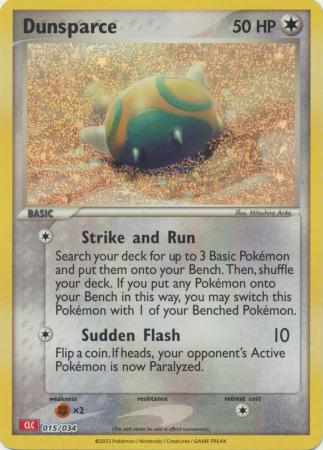 Dunsparce - 015/034 - Holo Promo