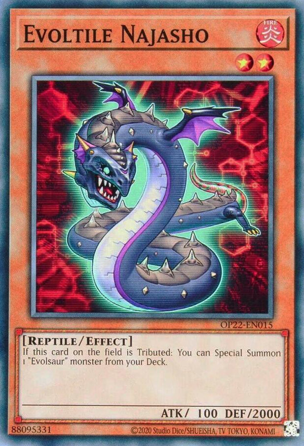 Evoltile Najasho - OP22-EN015 - Common - Unlimited